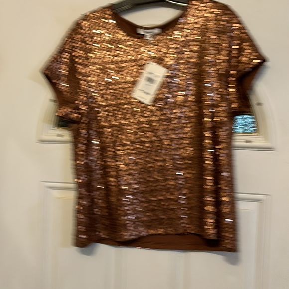 Splendid collection Blouse 
Size: M color:Gold
New wit Tsg - Picture 2 of 10